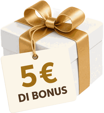 Regalo: 5 euro di bonus