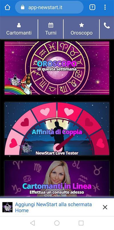 Scarica l'App da Android